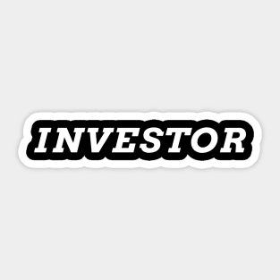 Investor Sticker